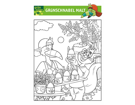 Grünschnabel Malvorlage 2 25
